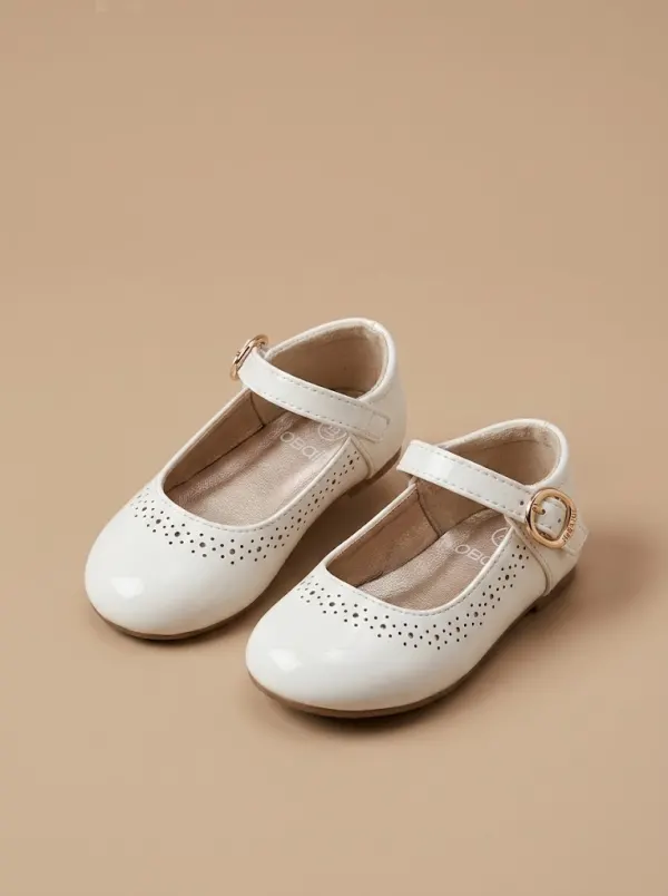 Chaussure blanche — 19 · Bébé et enfant, dressing du studio de Julie Dugardin Photographe