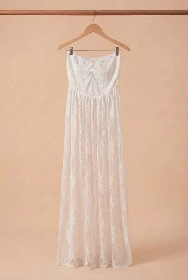 Robe grossesse blanche 2 · Grossesse, dressing du studio de Julie Dugardin Photographe