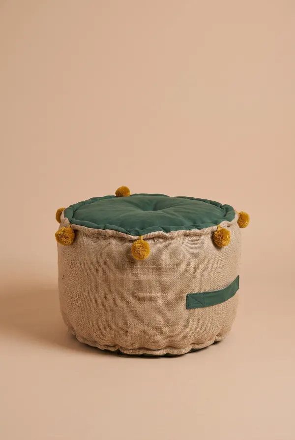 Pouf enfant et adulte 2 · Mobilier, dressing du studio de Julie Dugardin Photographe